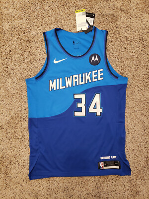 Milwaukee Bucks Giannis Antetokounmpo City edition Authentic