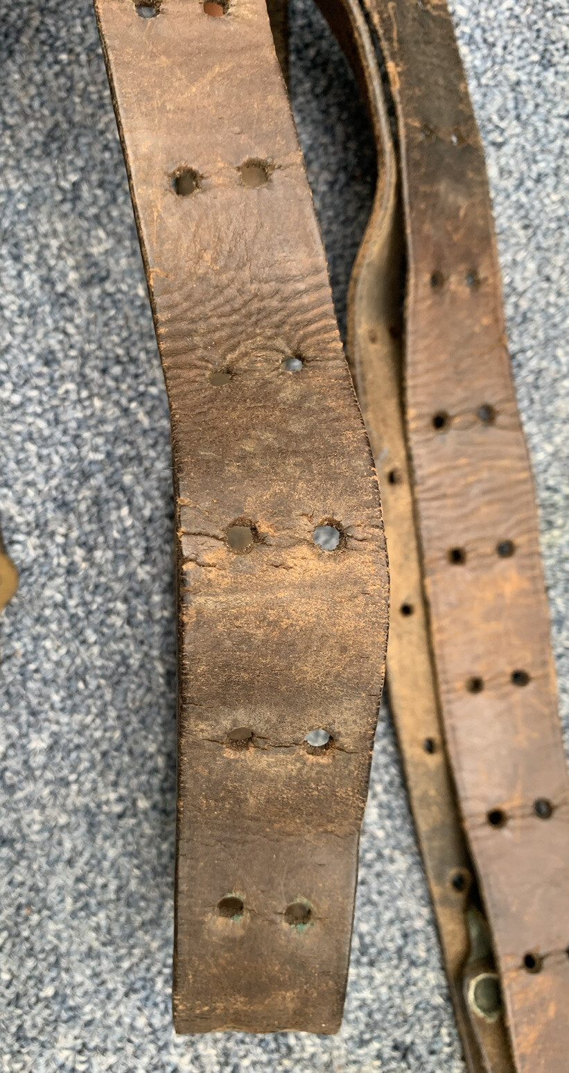 WWI US M1907 Leather Rifle Sling eBay