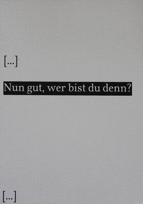 Heike Kati Barath - Nun gut, wer bist du denn? Künstlerbuch mit 31 Siebdrucken