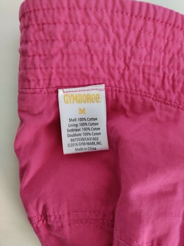 GYMBOREE Beach Used Sun Bucket Camp Hat Flamingos Pink Aqua Medium Tropical - Picture 6 of 6