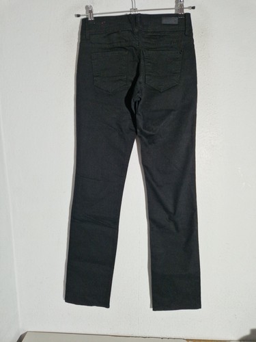 s'Oliver Mujer Elástico T.36 L34 Smart Straight Negro Cintura Media Nuevo - Imagen 3 de 6