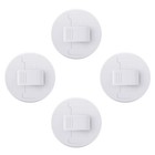 4pcs Windproof Curtain Clips Shower Clamps Shower Curtain Clips Adhesive