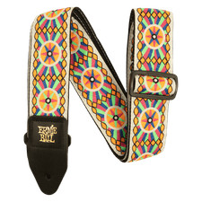 Ernie Ball Classic Jacquard Electric and Bass Guitar Strap - Candy Sun