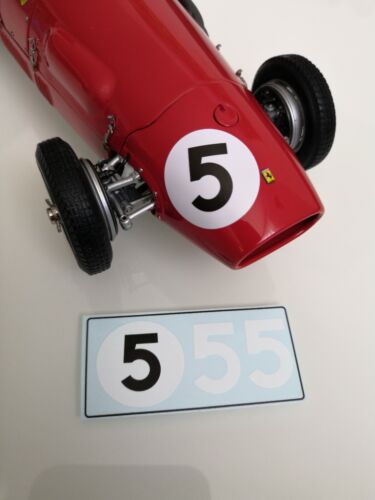 Ferrari 500 F2 Alberto Ascari #5 Spare Decals "British GP 1953" 1/18 for CMC - Zdjęcie 1 z 3