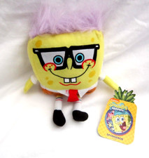 SpongeBob SquarePants with Purple Hair 8" Plush Doll Soft Stuffed Toy-Brand New