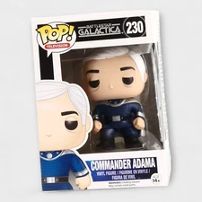 Funko Pop Tv Battlestar Galactica Classic Commander Adama Action Figure
