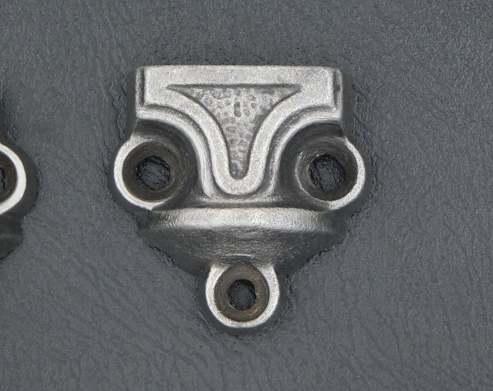 Pour Tringle 16x8mm, Ancienne Gâche de crémone en fonte, Accessoire, Fenêtre - Photo 3/4