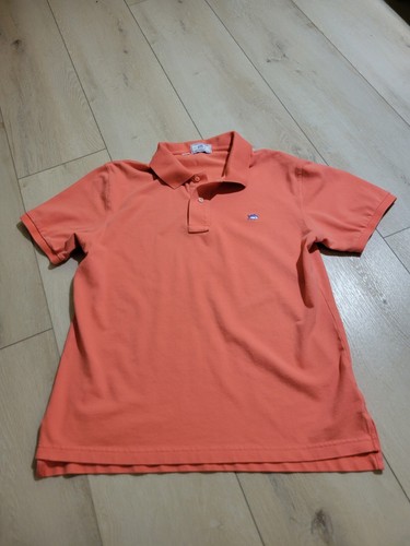 Men's Southern Tide The Skipjack peach orange Short Sleeve Polo Shirt LARGE 40 - Picture 2 of 7