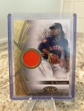 2023 Topps Tier One Game Used Relic FRAMBER VALDEZ /400 #T1R-FV HOUSTON ASTROS