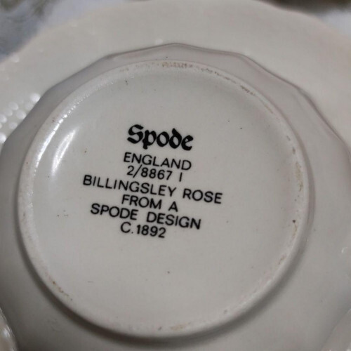 Spode Billingsley Rose C&S x 5 customers 31800➡28400 | eBay