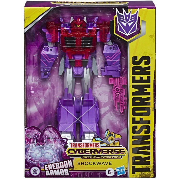 Transformers Cyberverse Battle for Cybertron - Energon Armor Shockwave
