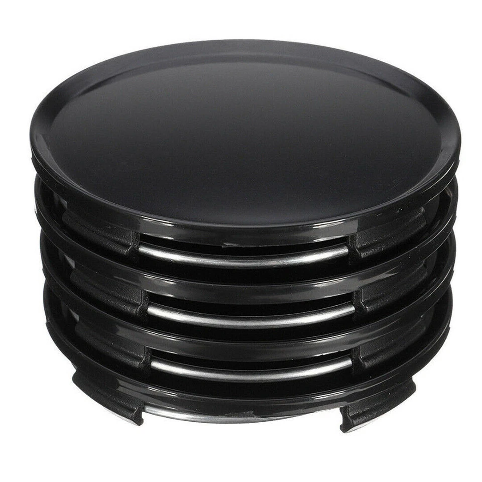 4Pcs 68mm (in65mm) Wheel Hubs Center Hub Caps Universal Wheel Rim Hub Cover Cap - Image 2 of 4
