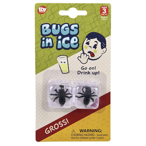 Novedad de Rhode Island - Juguetes de mordaza de broma - INSECTOS EN CUBITOS DE HIELO - Nuevo - Imagen 1 de 1