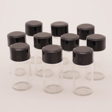 10pcs 3ml kleine Glasfläschchen Flaschen mit...