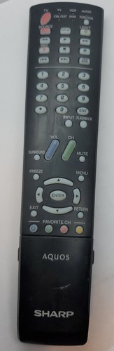 Original Sharp Aquos GA535WJSA Remote Control LC65D93U LCC4662U ...