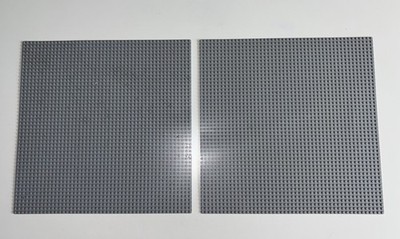 Große Original offizielle Lego hellgraue Grundplatte Platte 48 x 48 Noppen