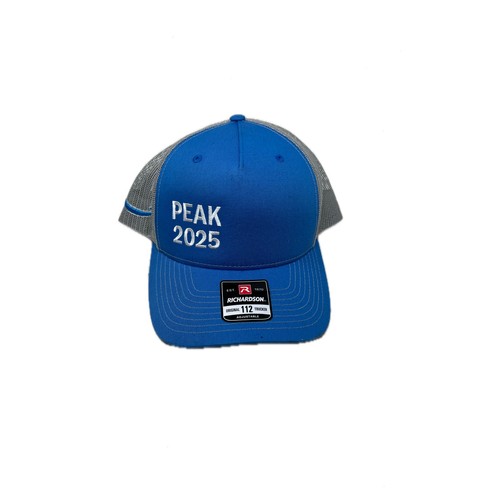 Richardson 112 Trucker Peak 2025 Baseball Cap Adjustable