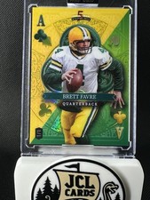 2024 Wild Card Stacked Deck - Brett Favre #SDJC-BFN Jersey Color 1/1