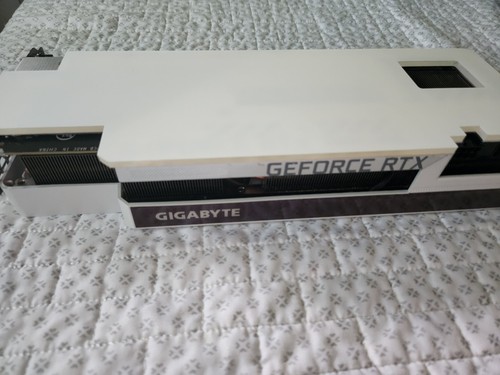 GIGABYTE GeForce RTX 3080 VISION OC 10GB Graphics Card - White+Custom Backplate - Bild 4 von 5
