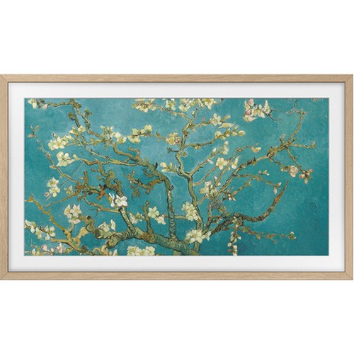 Samsung 32 inch The Frame Customizable Bezel 2023 (Modern Teak) VG-SCFC32TKBZA - Afbeelding 1 van 10