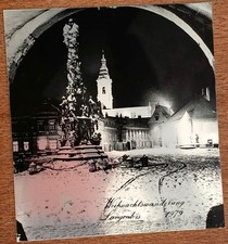 Langenlois, Austria, Weihnachtswanderung. 1979 Christmas Walk Photo on Metal. a