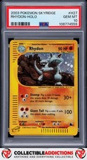 2003 Pokemon Skyridge #H27 Rhydon Holo PSA 10 Gem Mint on eBay