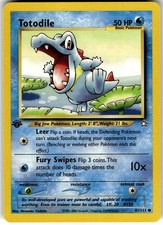 Totodile (81) 1st Edition Neo Genesis 081/111 2000 NM on eBay