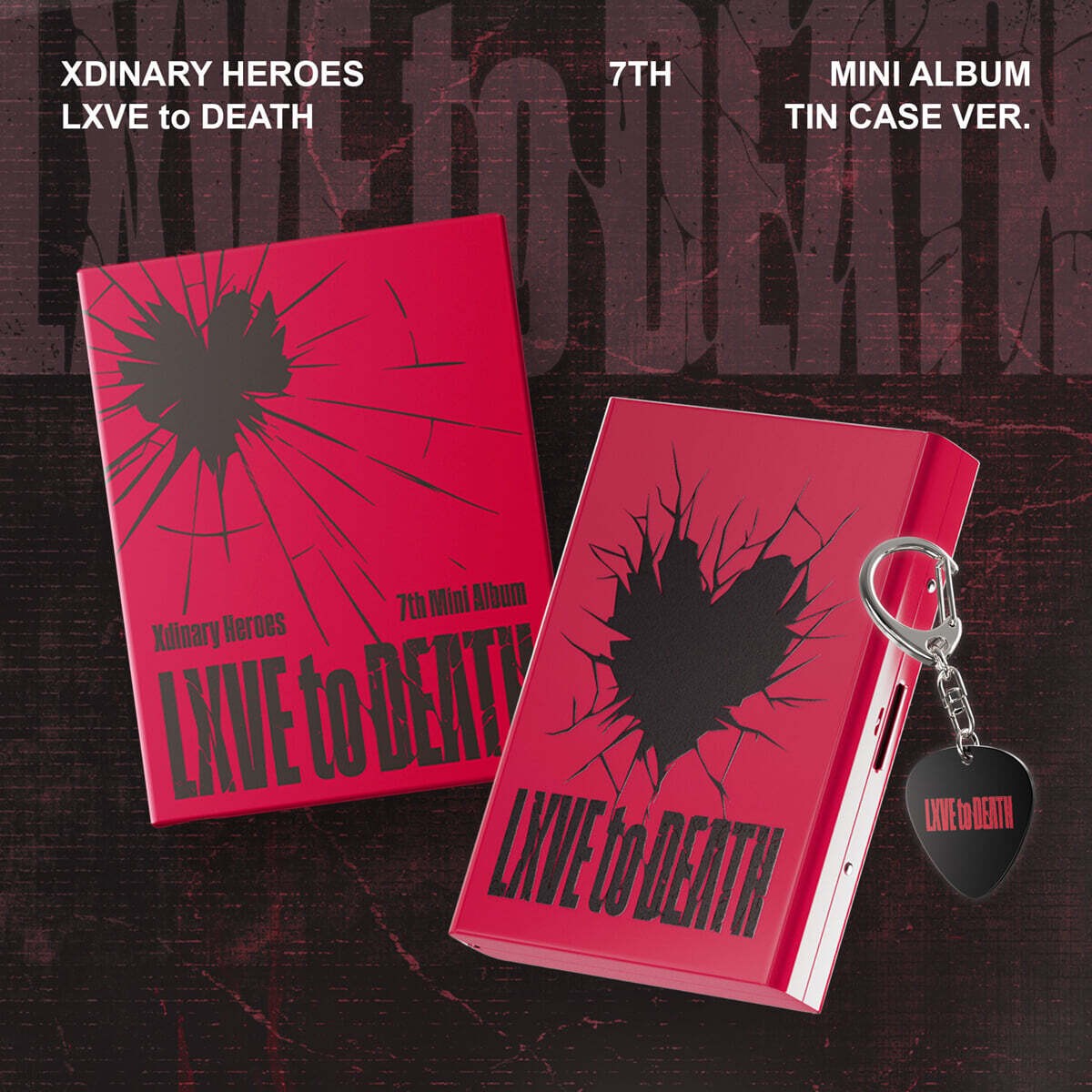 XDINARY HEROES 7th Mini [LXVE TO DEATH] TIN CASE VER. (XDH07MNT