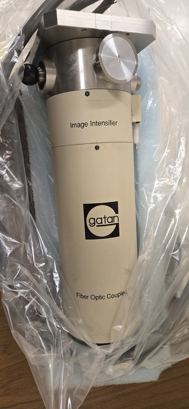 Gatan Image Intensifier Fiber Optics Coupled T.V. Tem Camera- MDL 622-03 (LNC79)