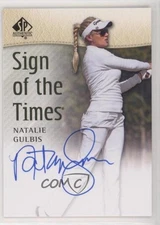 2014 SP Authentic Sign of the Times Natalie Gulbis #SOTT-NG Auto