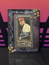 2025 Topps Allen & Ginter X Yilber Diaz Auto Framed Mini Black /25 #MA-YID