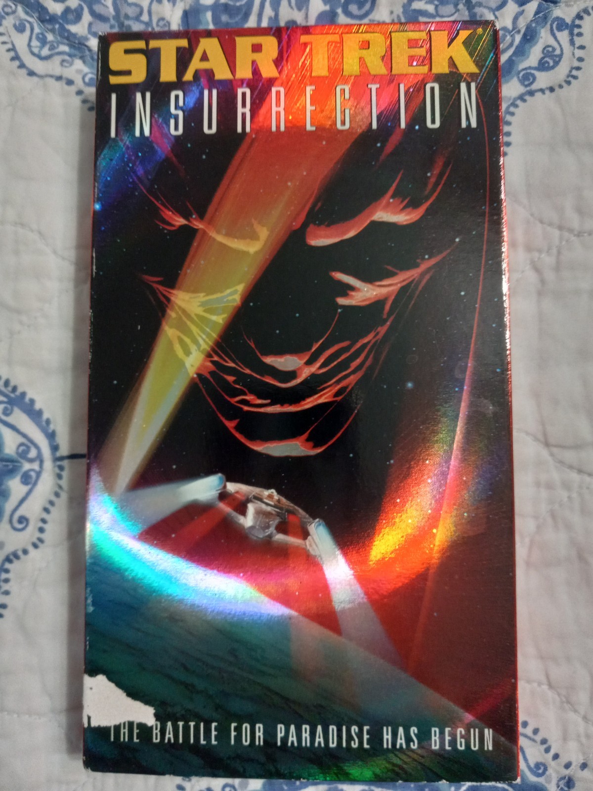 Star Trek Insurrection (VHS 1998) The Battle For Paradise Has Begun