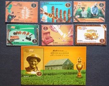 sCUBA Sc# 5491-5497 TOBACCO Robaina CIGARS Cpl set of 6 stamps + SS 2014 MNH