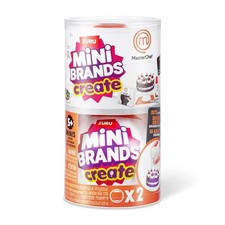 Mini Brands Create MasterChef Series 2 2 Pack Real Mini Dishes DIY Toy FunSet