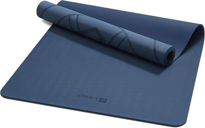 Extra Wide 79'' Yoga Mat for Men - Non-Slip, Thick TPE Fitness & Pilates Mat