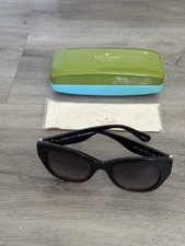 Kate Spade Jalena/S Black Tortoise Sunglasses with Case - W4A90