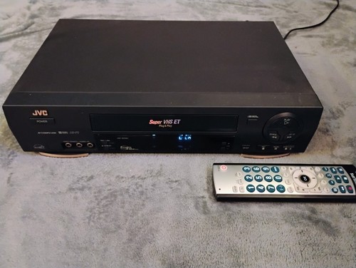 JVC HR-S3600U SUPER VHS ET Cassette Recorder VCR Plus Player WITH
