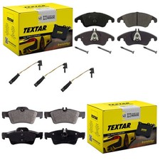 TEXTAR BREMSBEL&Auml;GE VORNE + HINTEN passend f&uuml;r MERCEDES E-KLASSE W212 CLS C218