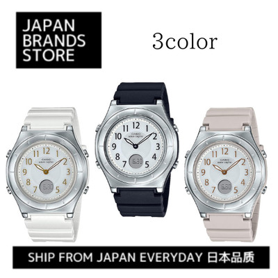 （Casio）WAVE CEPTOR Wave Ceptor Radio-Controlled Solar Watch for Women (3 colors)