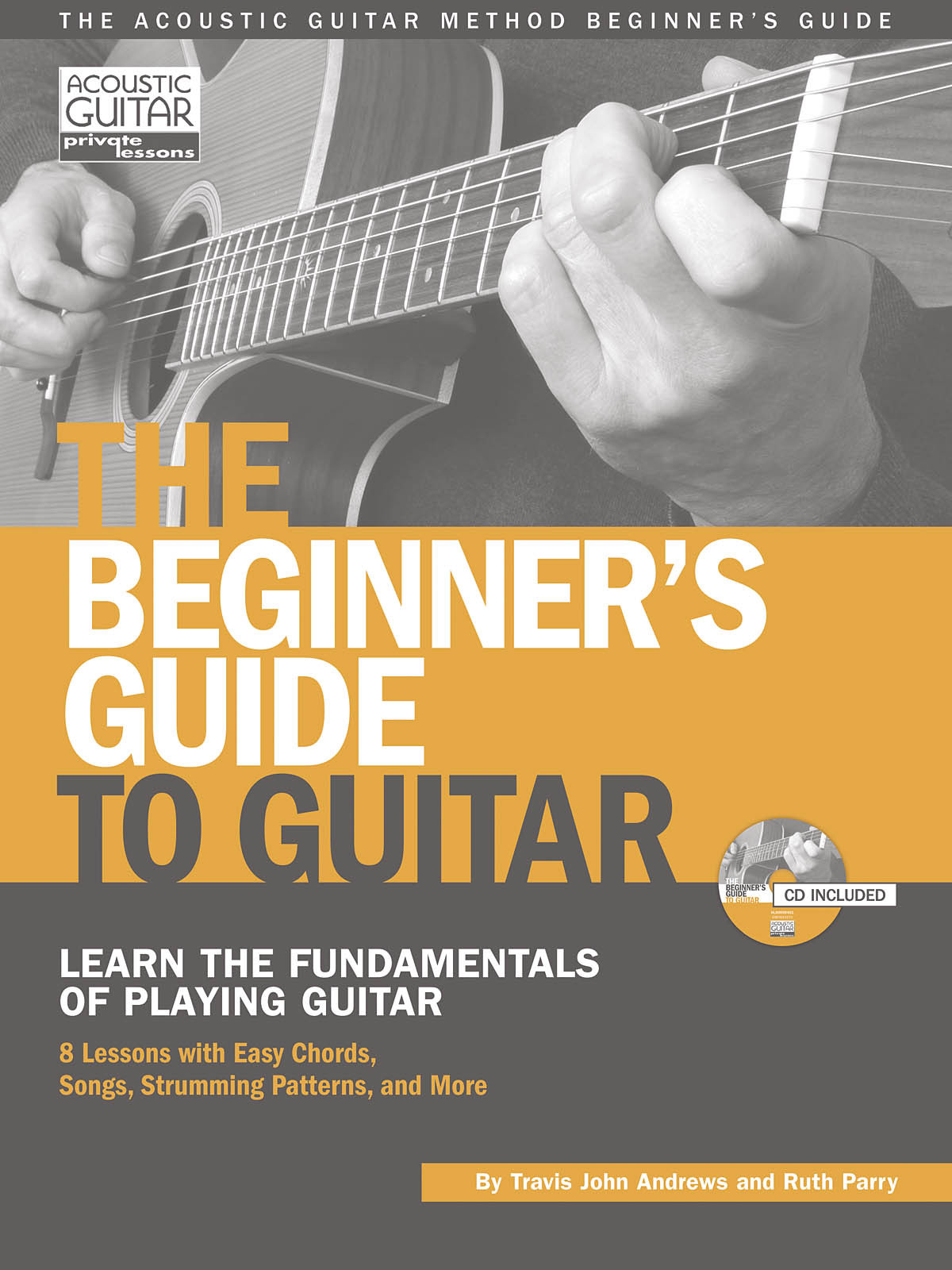 Beginner Guitar Guide with Music Lessons Tab Book and CD Pack