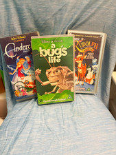 Disney job lot VHS tapes