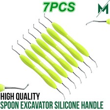 Dental Spoon Excavator   Restorative Instrument, Double Ended Stainless Steel