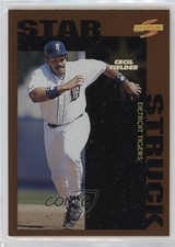 1996 Score Dugout Collection Series 2 Cecil Fielder #82 11pj