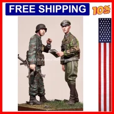 1/35 scale resin figures model kit modeling soldiers and officers 2 unassembl...