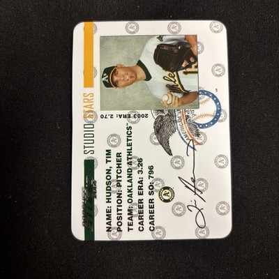 2004 Donruss Studio - Studio Stars Tim Hudson #SS-47