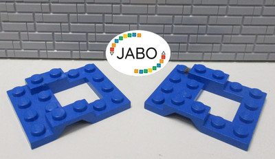 ( B8/3/5 ) LEGO 4211 Fahrgestell / Chassis 4 x 5 blau