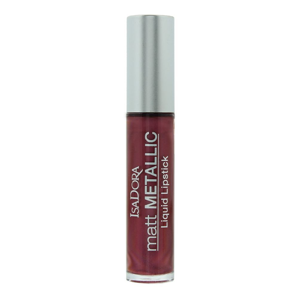 Women's Isadora Matt Metallic 83 Bite Lipstick Burgundy 7Ml - Image 2