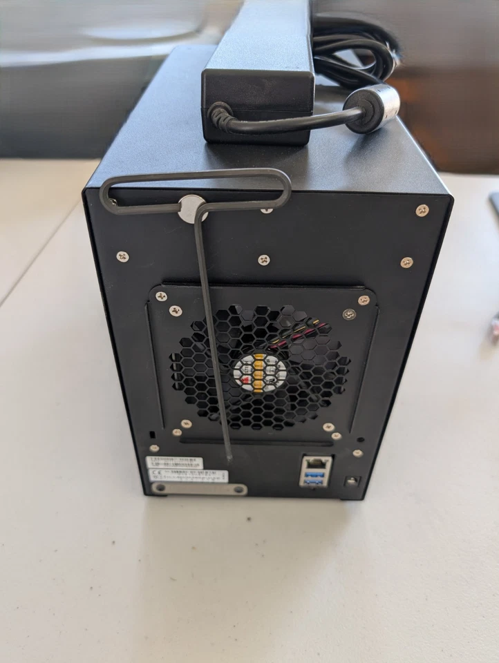 ioSafe 214 NAS RAID Server *Fire And Water Rated* No hard drives w/ Power Supply - Image 4 of 4