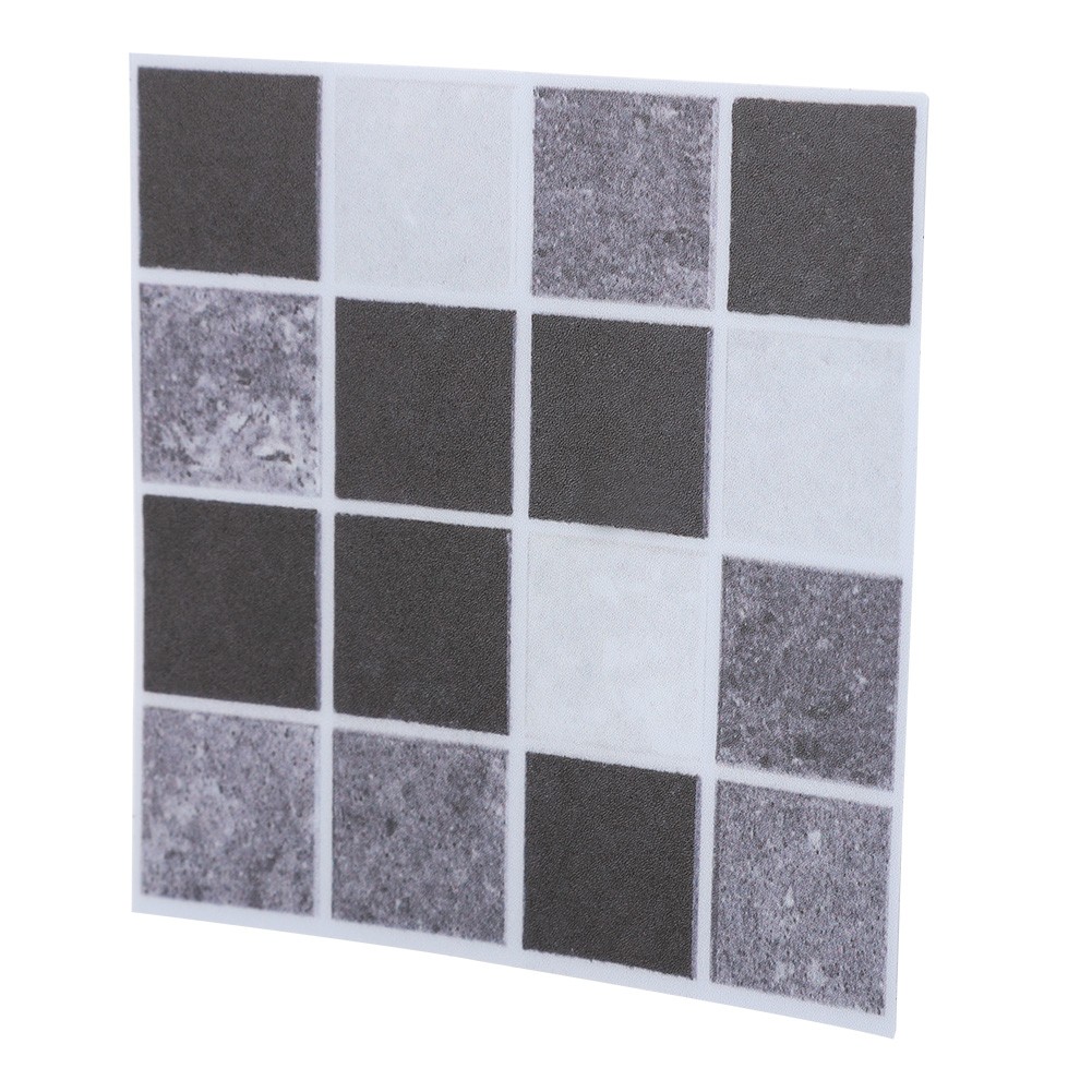 10cm*10cm MTS008 18pcs Mosaic Tile Transfer Stickers Bathroom Kitchen DIY LW
