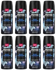 8 Pack: AXE Fine Fragrance Premium Deodorant Body Spray For Men Blue Lavender